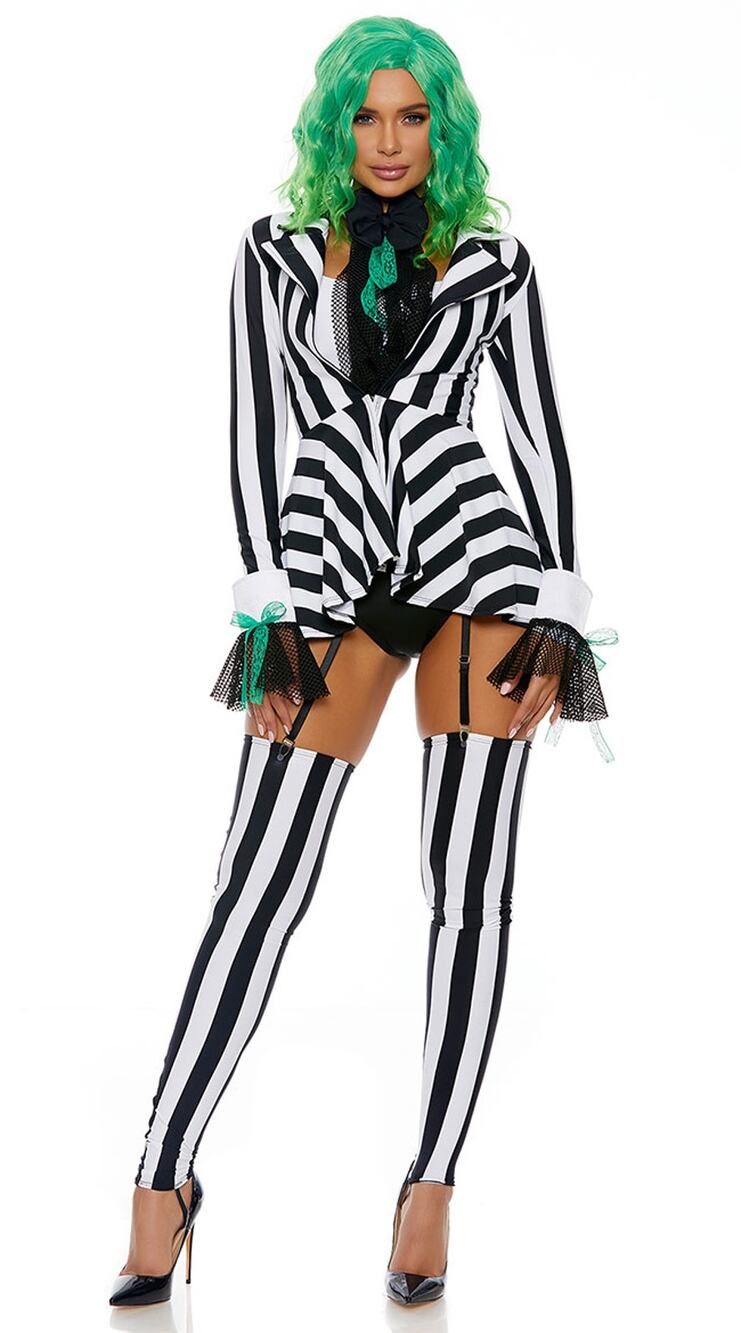 NEW Forplay Sexy Beetlejuice Costume Size Small Medium